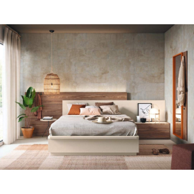 Dormitorio juvenil 25 moderno con cama de 150cm de Ros