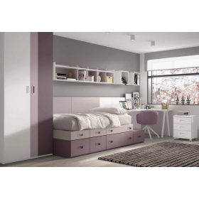 Dormitorio juvenil modular de Glicerio F-160