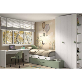 Dormitorio juvenil modular de Glicerio F-158