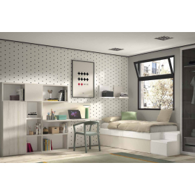 Dormitorio juvenil modular de Glicerio F-156