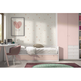 Dormitorio Juvenil cama nido F-114 de la Firma Glicerio Chaves
