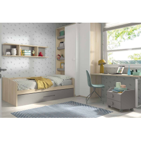 Dormitorio juvenil cama nido de Glicerio F-113