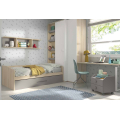 Dormitorio juvenil cama nido F-113|Glicerio