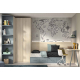 Dormitorio juvenil moderno con cama nido F-110 de Glicerio Chaves