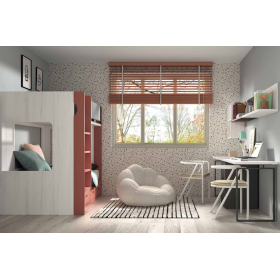 Dormitorio juvenil litera de Glicerio F-202