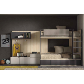 Dormitorio juvenil litera de Glicerio F-201