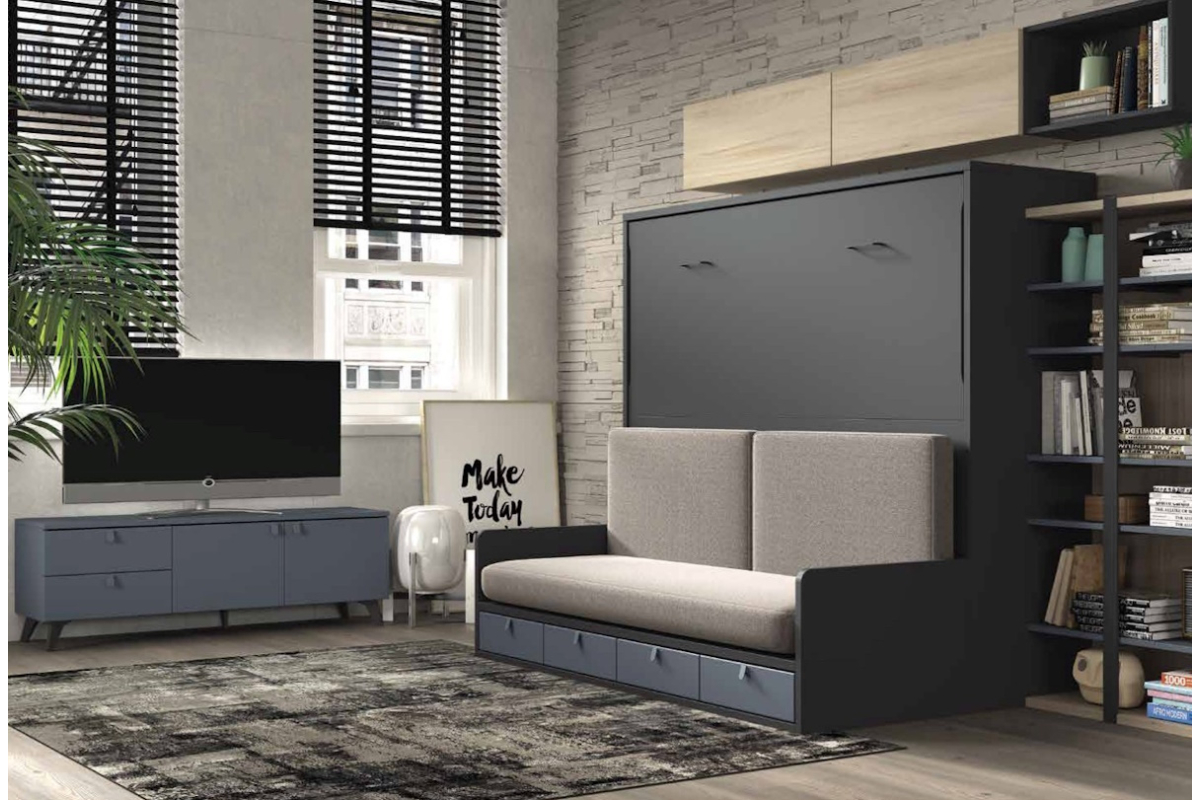Dormitorio juvenil camas abatibles de Glicerio F-268