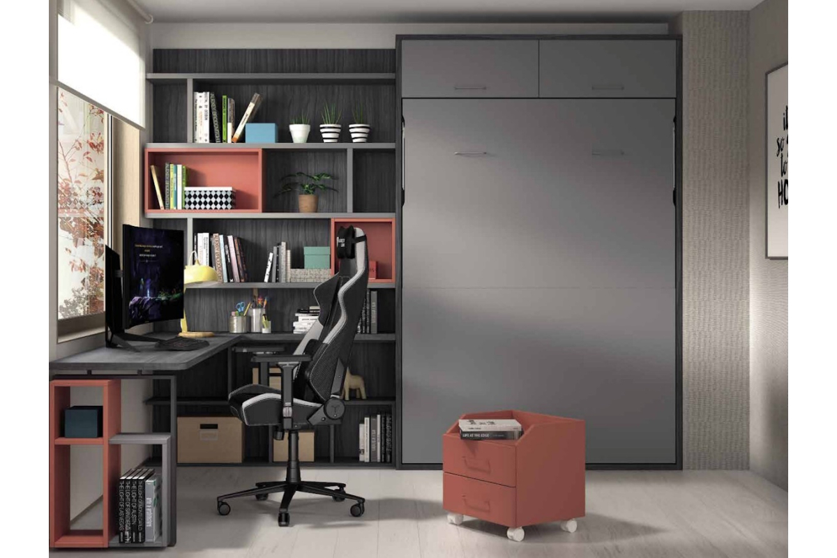 Dormitorio juvenil camas abatibles de Glicerio F-265