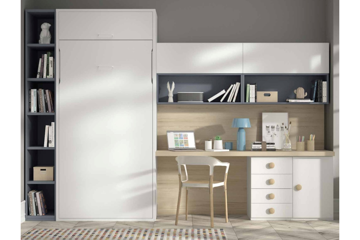 Dormitorio juvenil camas abatibles de Glicerio F-264