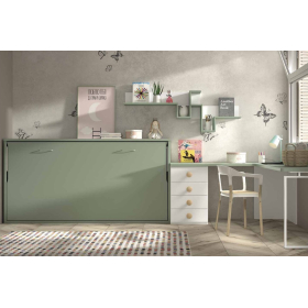 Dormitorio juvenil camas abatibles de Glicerio F-258