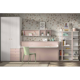 Dormitorio juvenil camas abatibles de Glicerio F-257
