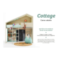 Dormitorio juvenil litera cabaña 01 | Lagrama