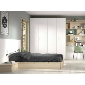 Dormitorio juvenil camas individuales de Glicerio F-306
