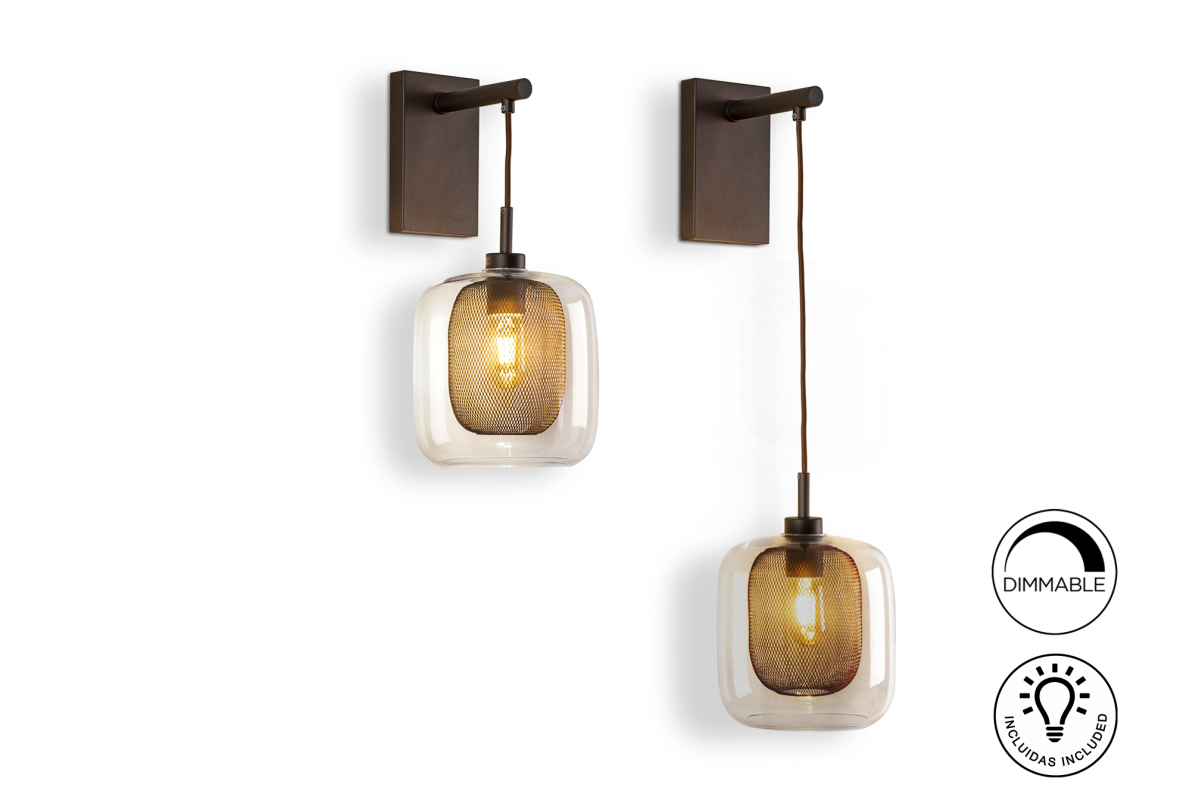 Aplique de pared Fox ref.653596 de la firma Schuller en Valencia