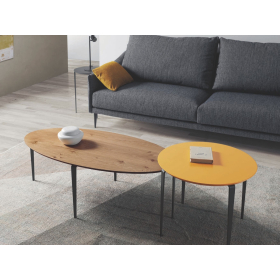 Mesa de centro fija modelo Kepler de Indesan