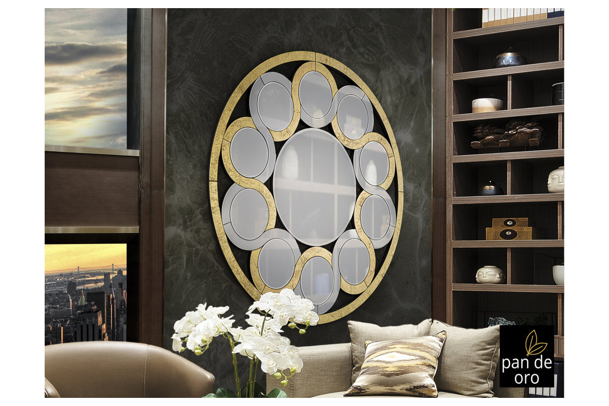 Espejo de decoración Zendaya referencia 619240 de la firma Schuller en Valencia