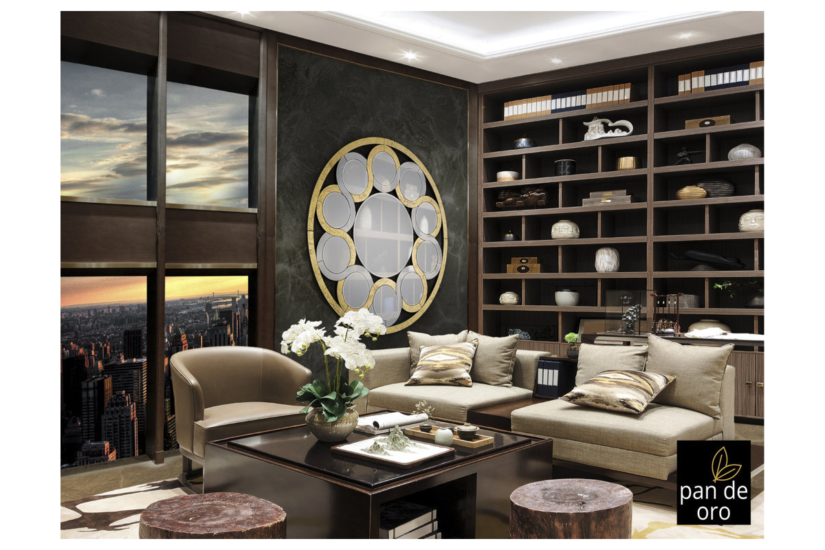Espejo de decoración Zendaya referencia 619240 de la firma Schuller en Valencia