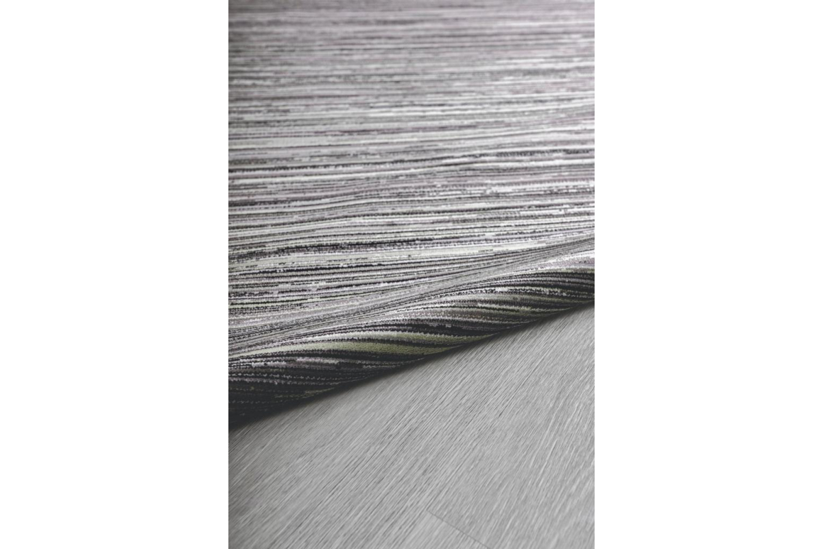 Alfombra anudada a mano modelo Atlas Black de la firma Cut Cut alfombras