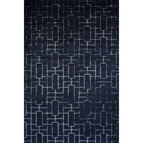 Alfombra anudada a mano modelo Zarco Blue de la firma Cut Cut alfombras