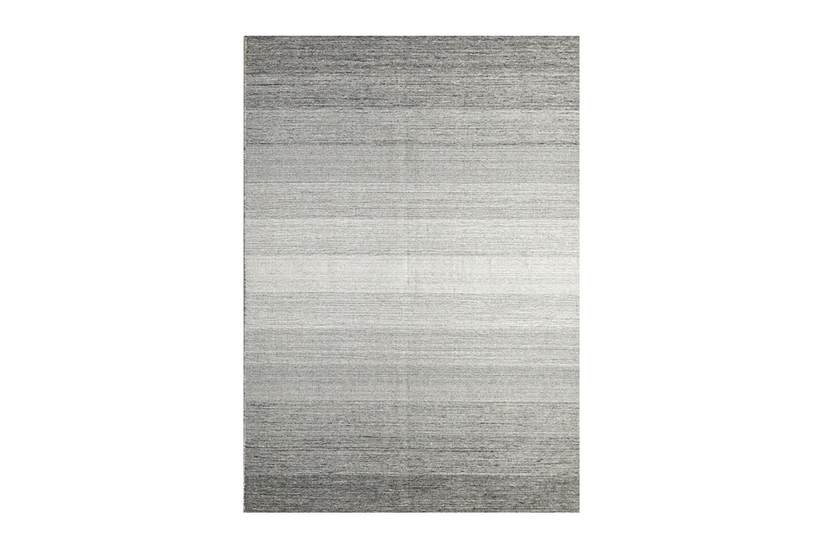 Alfombra hecha a mano modelo Horizon Grey de la firma Kuatro Carpets