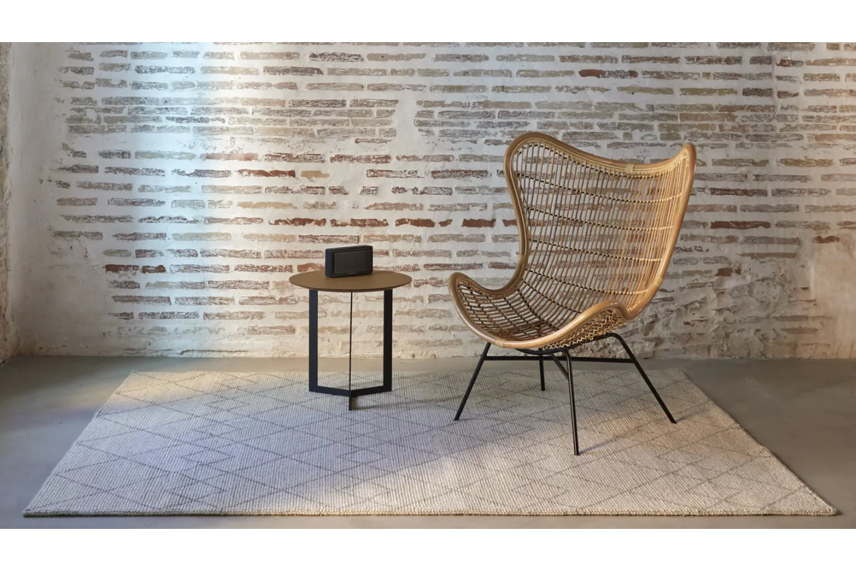 Alfombra hecha a mano modelo Geomy 2100 de la firma Kuatro Carpets