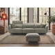 Sofá moderno modelo Ingrid con diseño minimalista y asientos de relax eléctricos de Pedro Ortiz