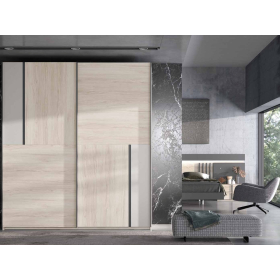 Armario de puertas correderas moderno modelo EOS31 de Glicerio