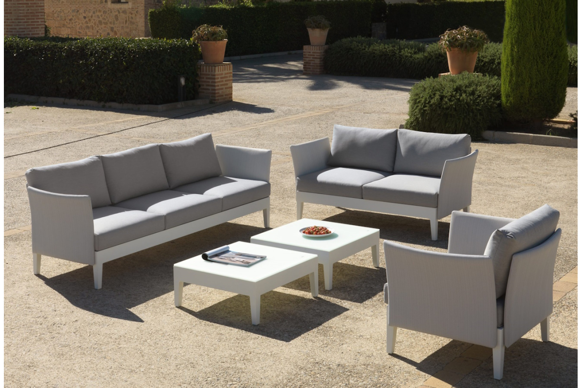 Sofá modelo Capri 183 para jardín y terraza de Arkimueble