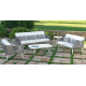 Sofá modelo Siena 213 para jardín y terraza de Arkimueble cuerda 01
