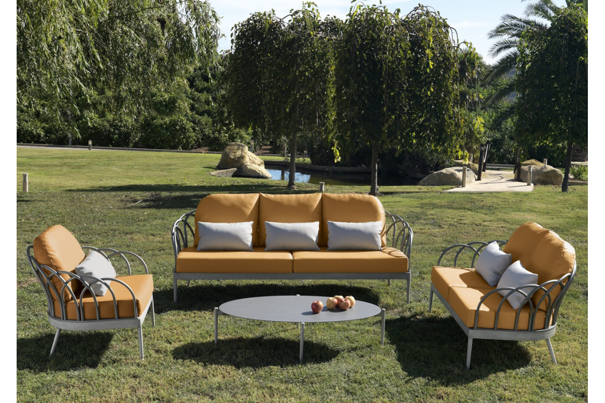 Sofá modelo Sintra 443 para jardín y terraza de Arkimueble
