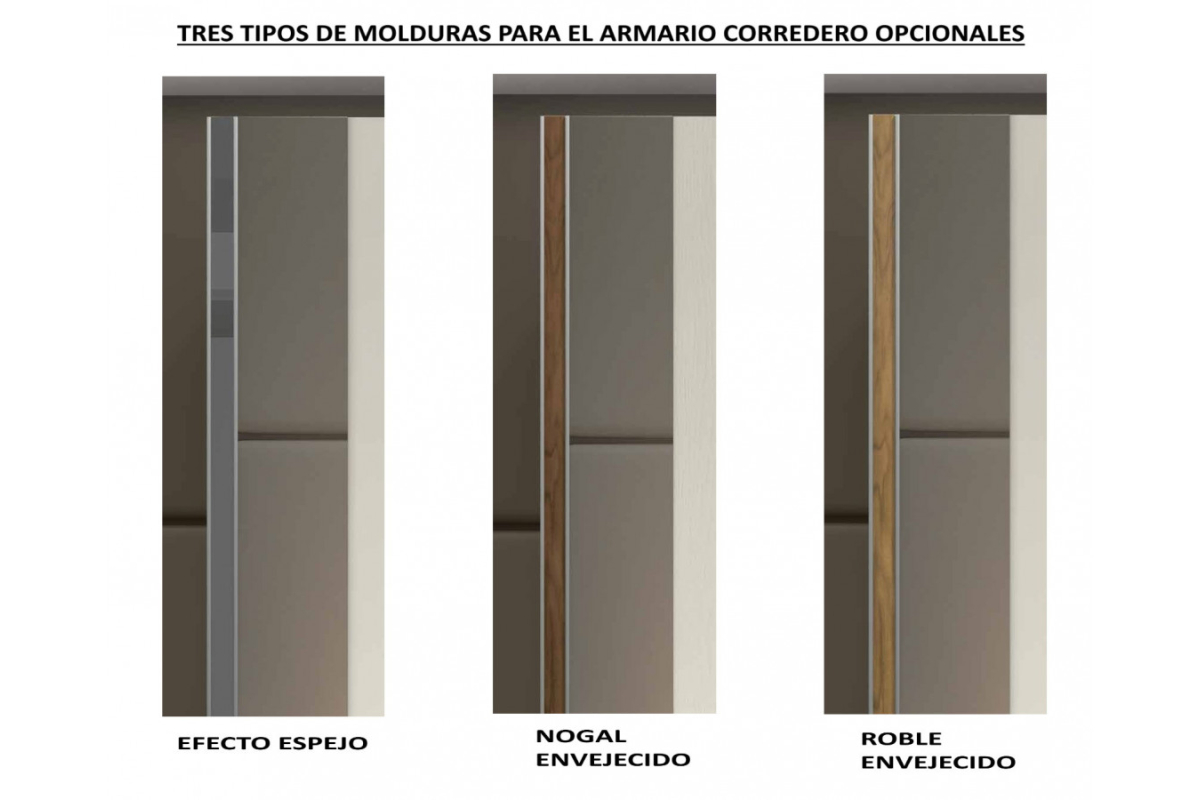 Armario de dos puertas correderas Alba|Monrabal Chirivella