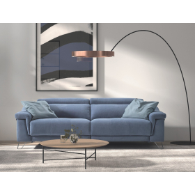 Sofá con diseño moderno y elegante modelo Mirella con asientos de relax eléctricos de Pedro Ortiz