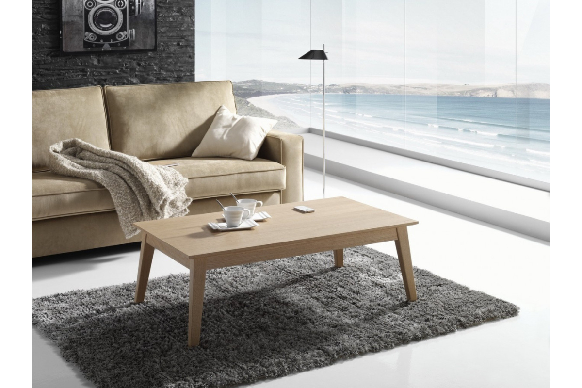 Mesa de centro elevable modelo Nórdic de Indesan