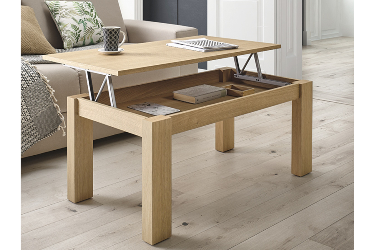 Mesa centro elevable Évora|Pemi