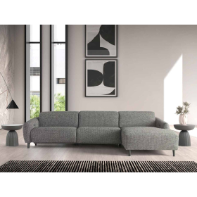Sofá con chaiselongue moderno modelo Reims con diseño minimalista con asientos de relax eléctricos de Eneas by Xirivella