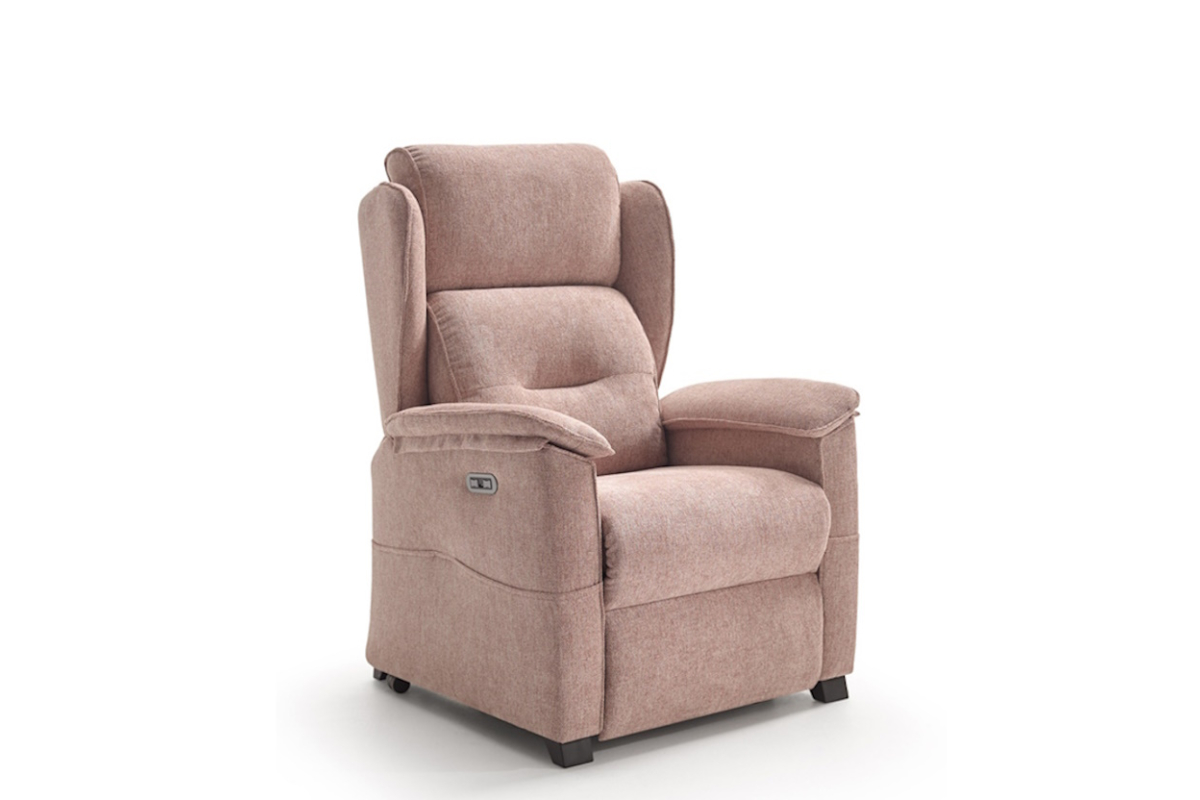 Sillón clásico Orejero de relax apertura manual o eléctrica modelo Genial de Reyes Ordoñez