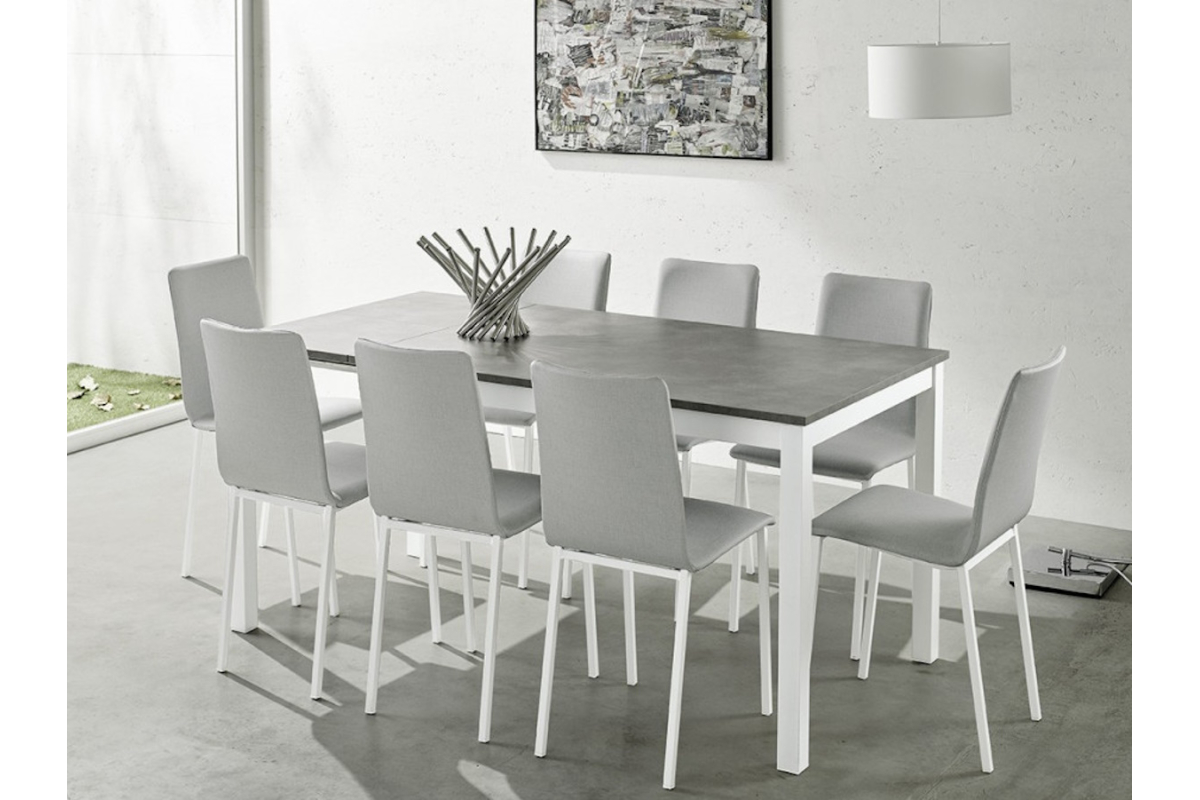 Mesa de cocina moderna extensible modelo Zulema de Velasco