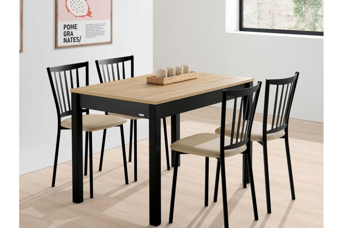 Mesa cocina extensible moderna modelo Arona de Velasco