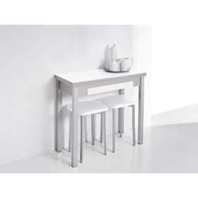 Mesa cocina libro aluminio laminado modelo Meri Libro de Velasco