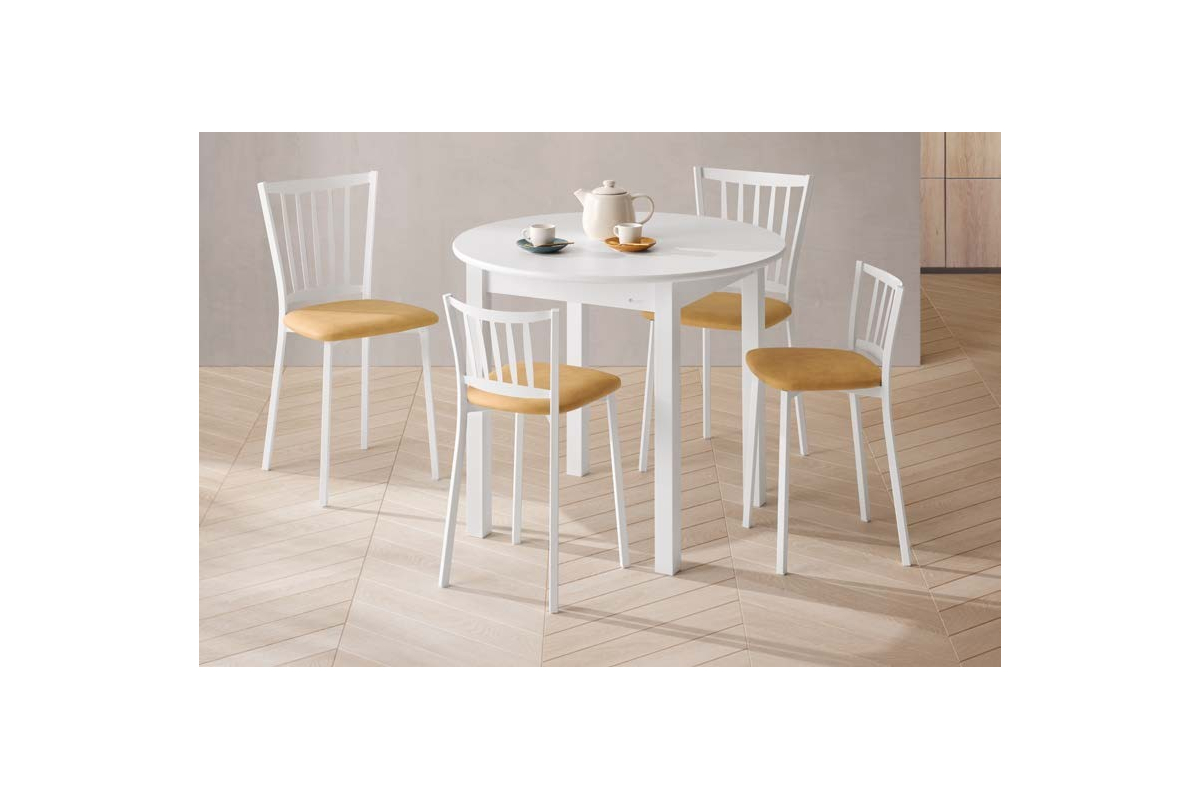 Mesa cocina extensible laminado modelo Isla de Velasco