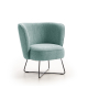 Sillón butaca moderna modelo Jake con diseño minimalista de Reyes Ordoñez