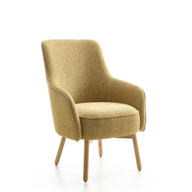 Sillón butaca con diseño moderno modelo Mate de Reyes Ordoñez