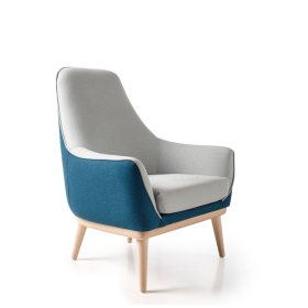 Sillón butaca con diseño moderno modelo Moli Lisa de Reyes Ordoñez
