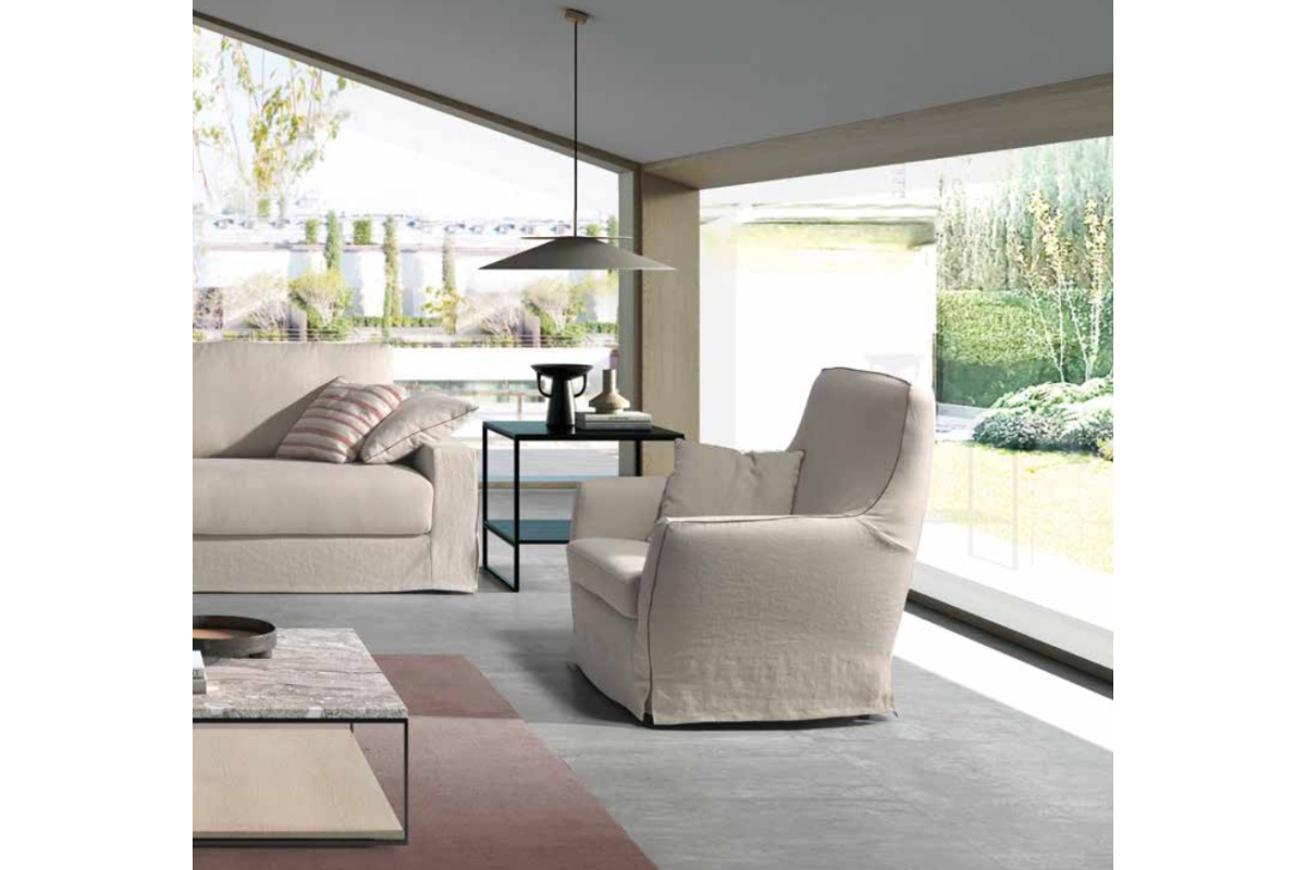 Sillón butaca desenfundable con diseño moderno modelo Arles de Eneas by Xirivella