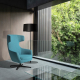 Sillón giratorio con diseño moderno modelo Balmo de Eneas by Xirivella
