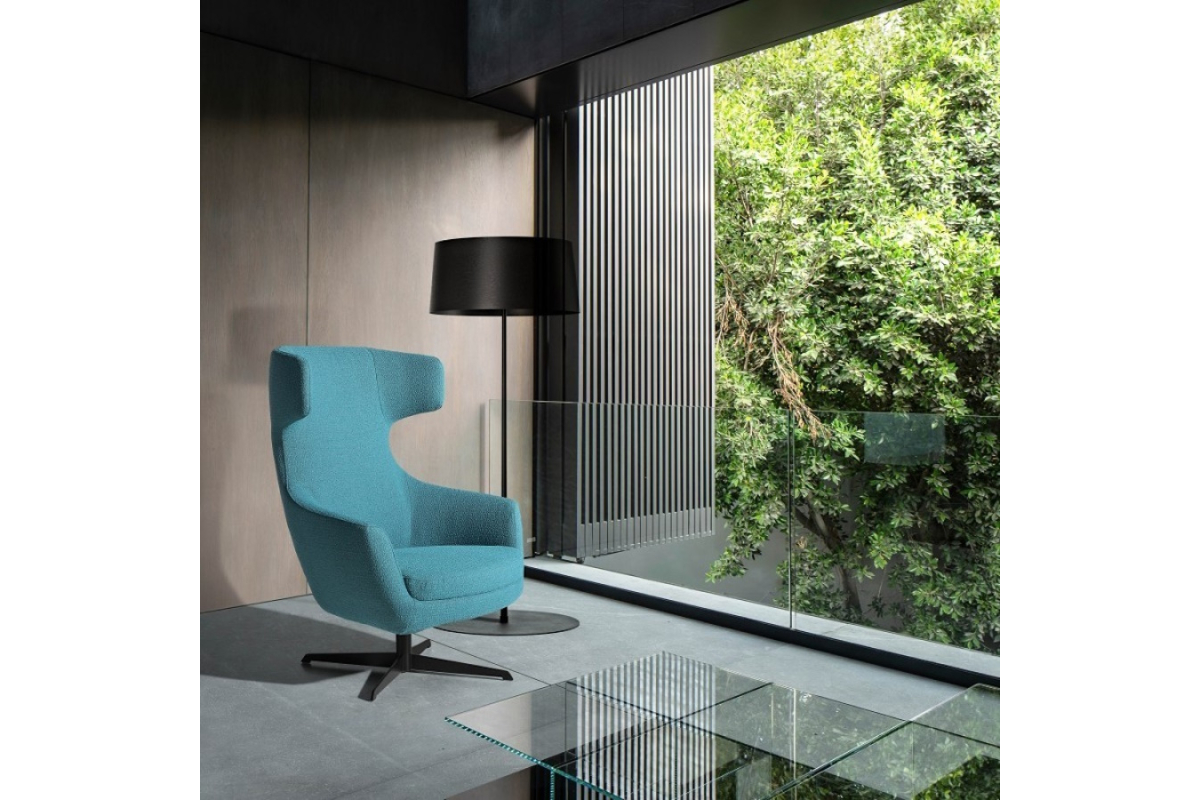 Sillón giratorio con diseño moderno modelo Balmo de Eneas by Xirivella
