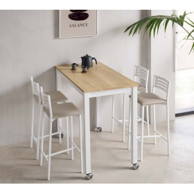 Taburete de cocina con diseño moderno modelo Kelsa de Velasco