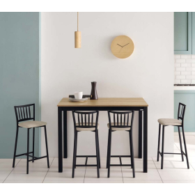 Taburete de cocina con diseño moderno modelo Petra de Velasco