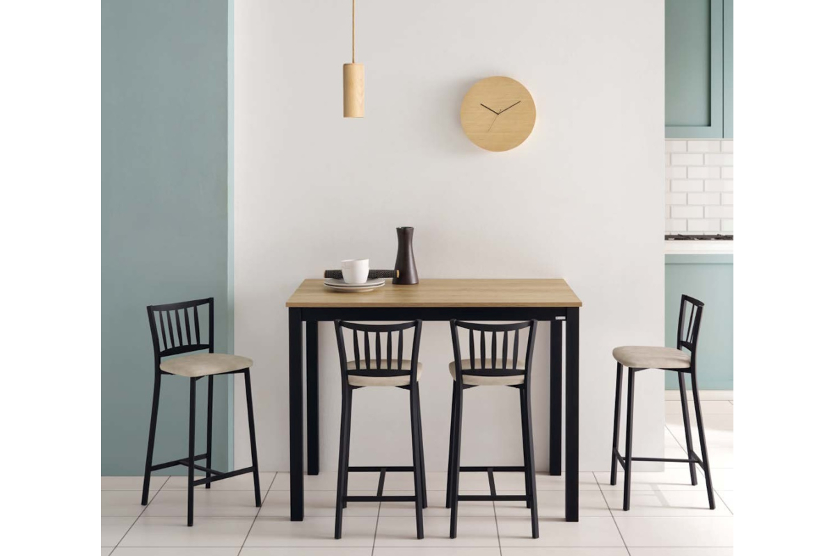 Taburete de cocina con diseño moderno modelo Petra de Velasco