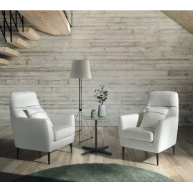 Sillón butaca con diseño moderno modelo Dublín de Eneas by Xirivella
